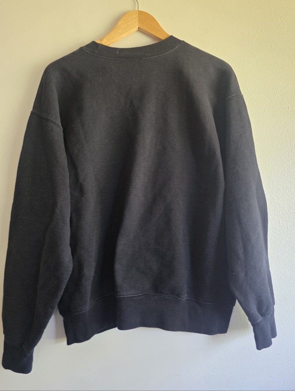 Thrasher, Godzilla Burst Crewneck Sweatshirt,Black, Size Med - Picture 2 of 7